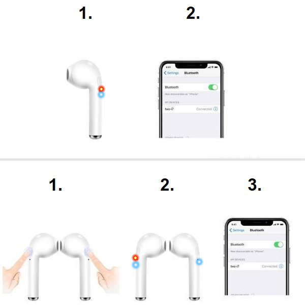 bluetooth slušalke povezovanje