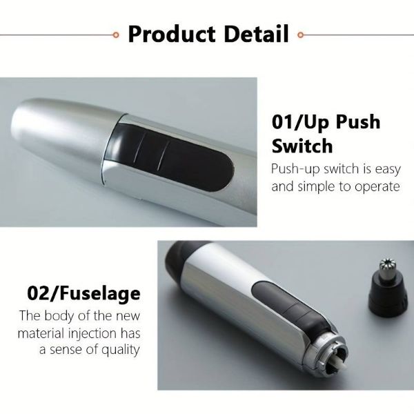 Mormark Električni strižnik dlak v nosu NOSALITE mimovrste=)