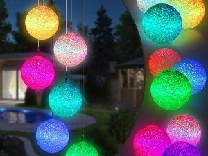 LED Solarna viseča svetilka | AURAWIND