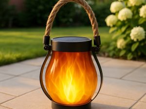 Solarne laterne z učinkom plesočega plamena | FLAMLUX