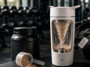 Električna samomešalna steklenica, 650 ml | PROSHAKER